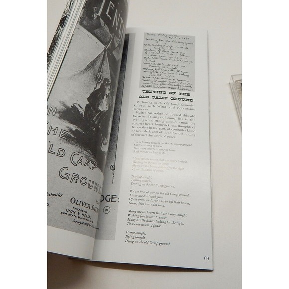 The Union 1861 - 1865 Columbia Records Legacy Series Cassette Booklet - Picture 12 of 12